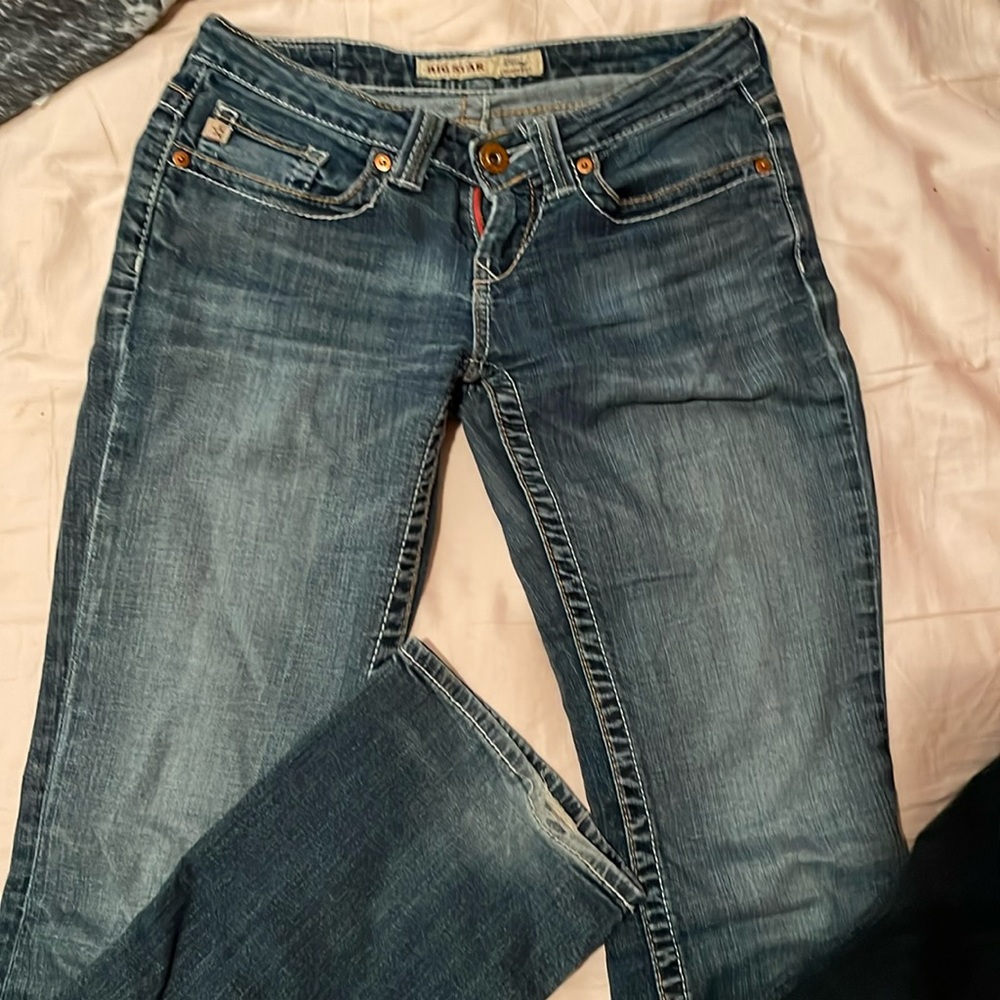 Big star boot cut jeans